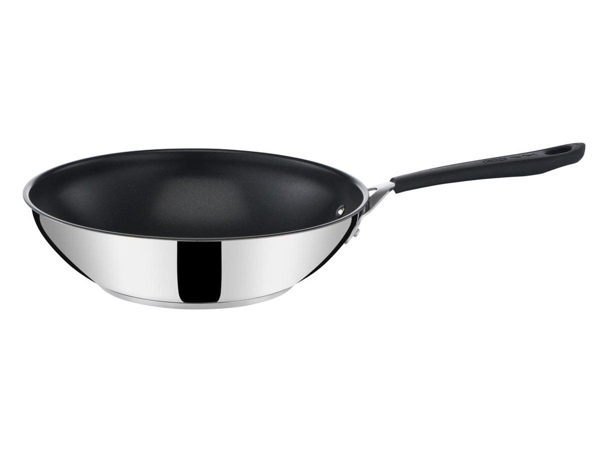 Wok en acier inoxydable Quick & Easy, Ø 28 cm