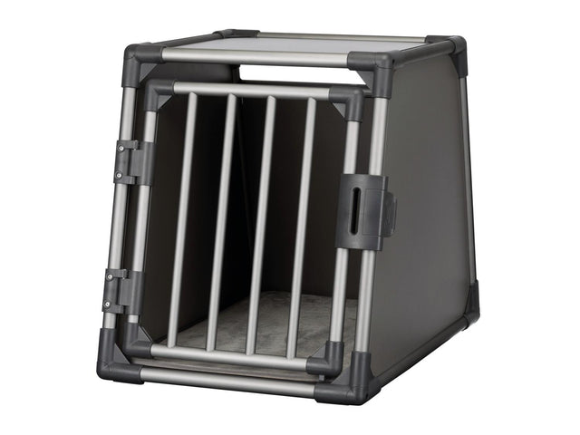 Caisse de transport pour chien en aluminium, taille M
