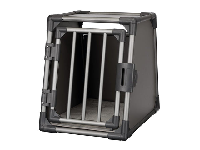 Caisse de transport pour chien en aluminium, taille S