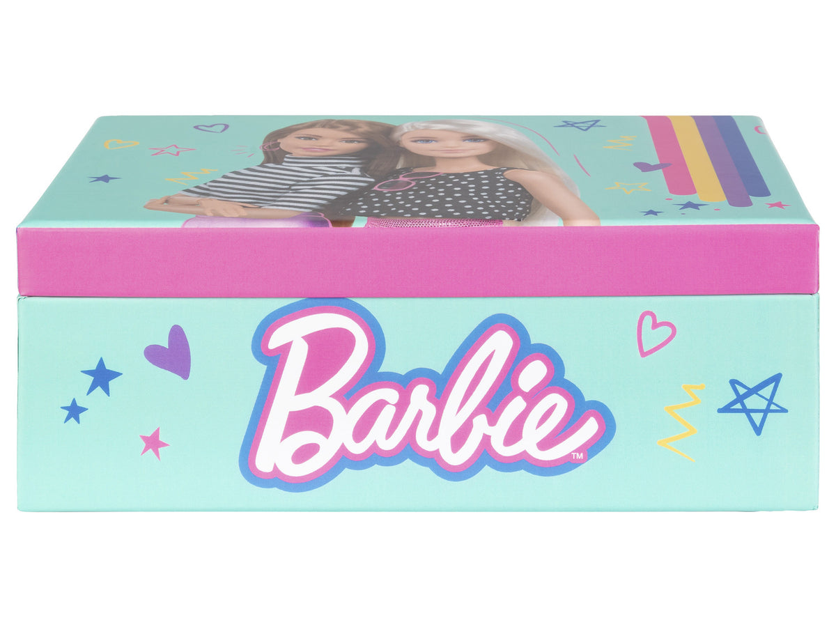 Boîte à bijoux Barbie avec accessoires