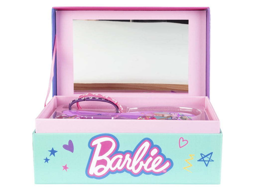 Boîte à bijoux Barbie avec accessoires
