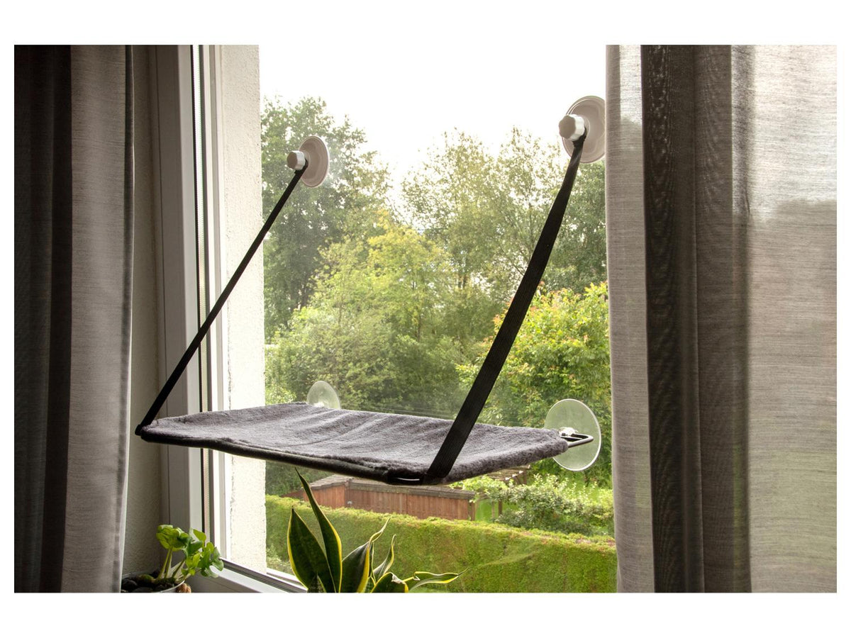 Hamac de fenêtre pour chat, 59 x 32 cm
