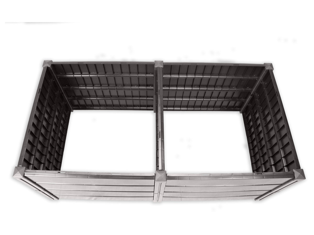 Carré potager surélevé Demeter, anthracite