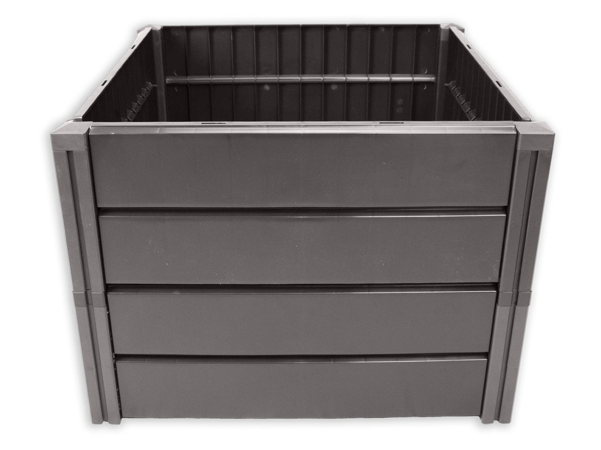Carré potager surélevé Demeter, anthracite