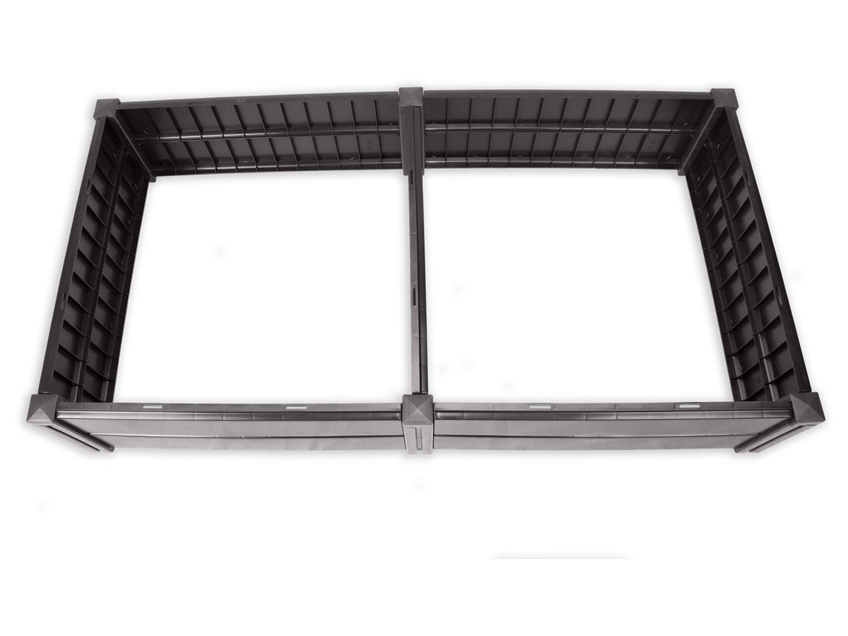 Carré potager surélevé Demeter, anthracite