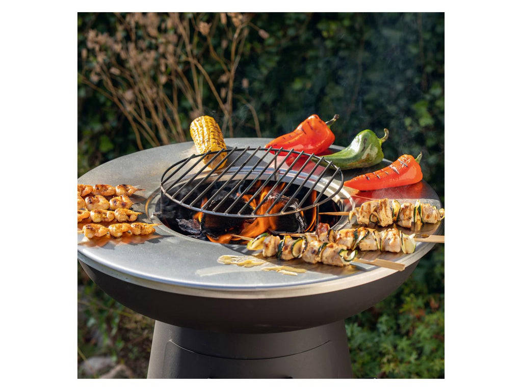 Brasero 2 en 1 avec plancha, Ø 27,5 cm