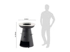 Brasero 2 en 1 avec plancha, Ø 27,5 cm
