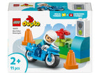 10471 Moto de police bleue