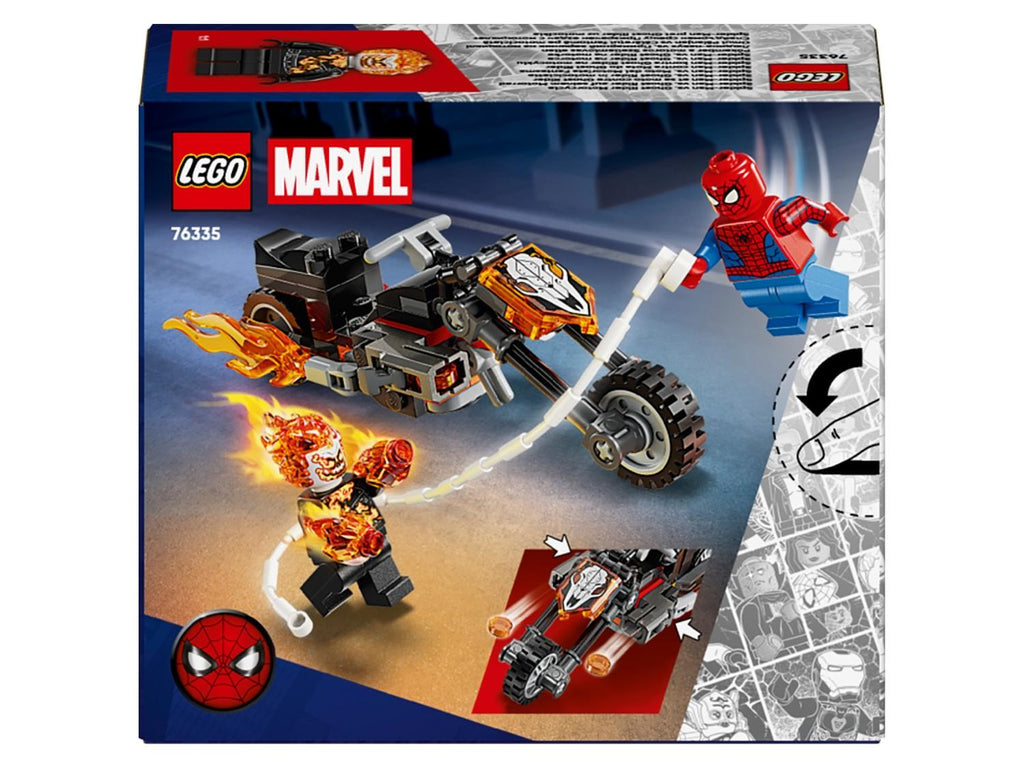 76335 Spider-Man contre Ghost Rider