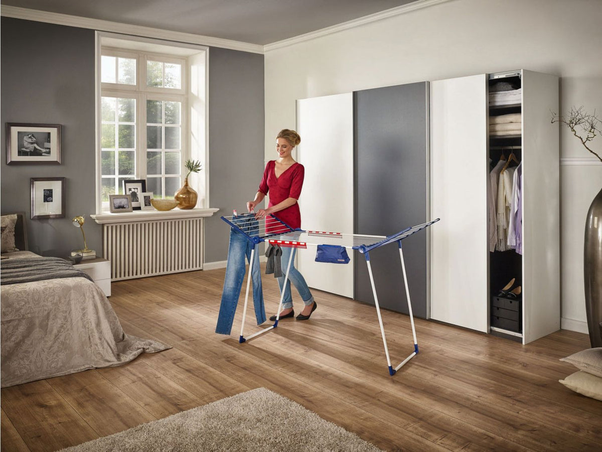 Séchoir à linge sur pieds Pegasus 180 Solid Plus, 18 m