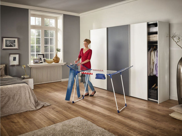 Séchoir à linge sur pieds Pegasus 180 Solid Plus, 18 m