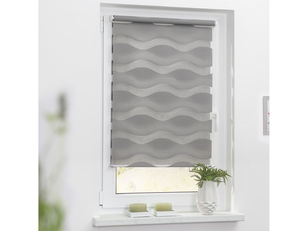 Store enrouleur Duo Klemmfix, à partir de 45 x 150 cm