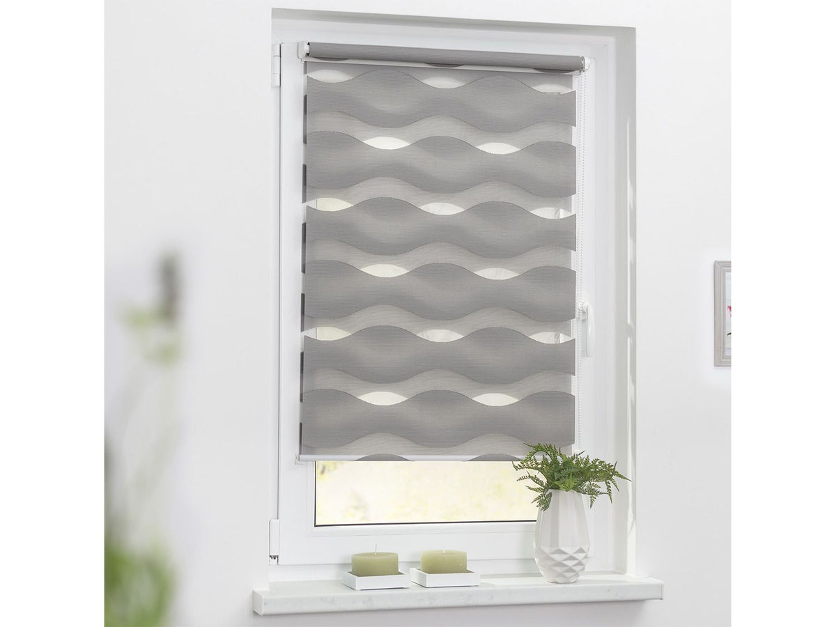 Store enrouleur Duo Klemmfix, à partir de 45 x 150 cm