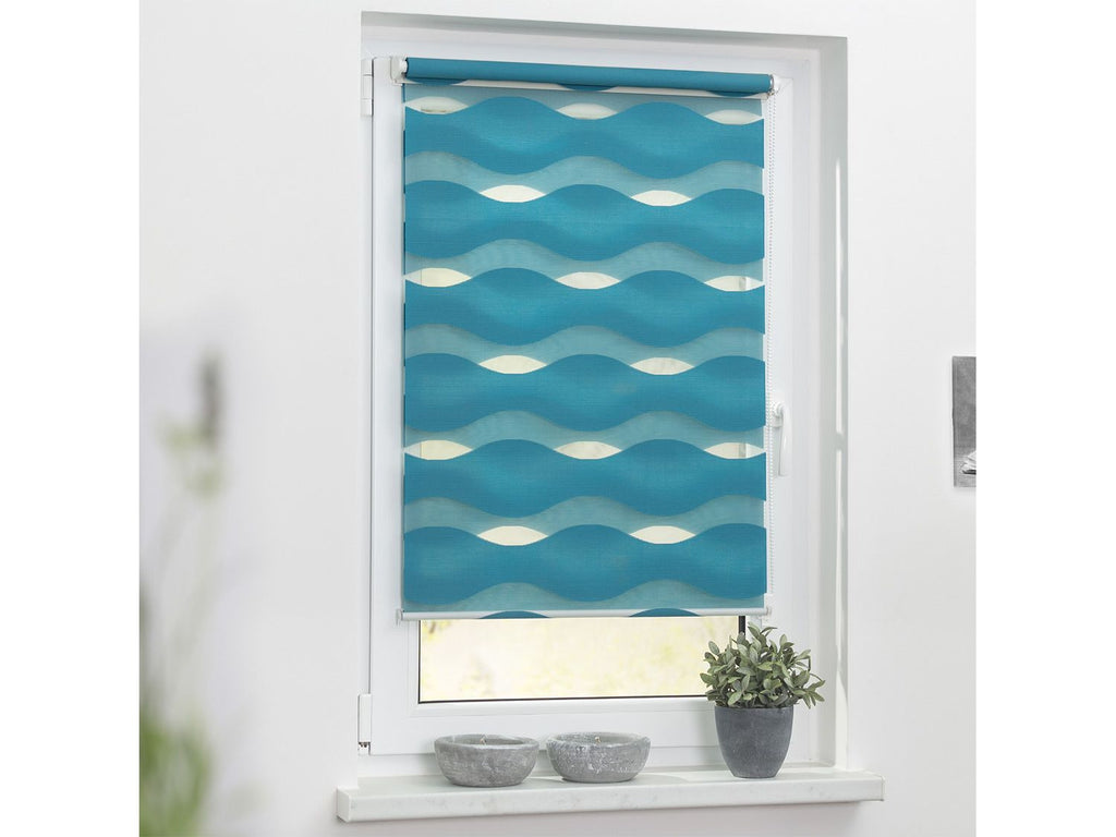 Store enrouleur Duo Klemmfix, à partir de 45 x 150 cm