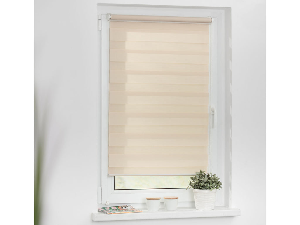 Store enrouleur Duo pour fenêtre, à partir de 45 x 150 cm