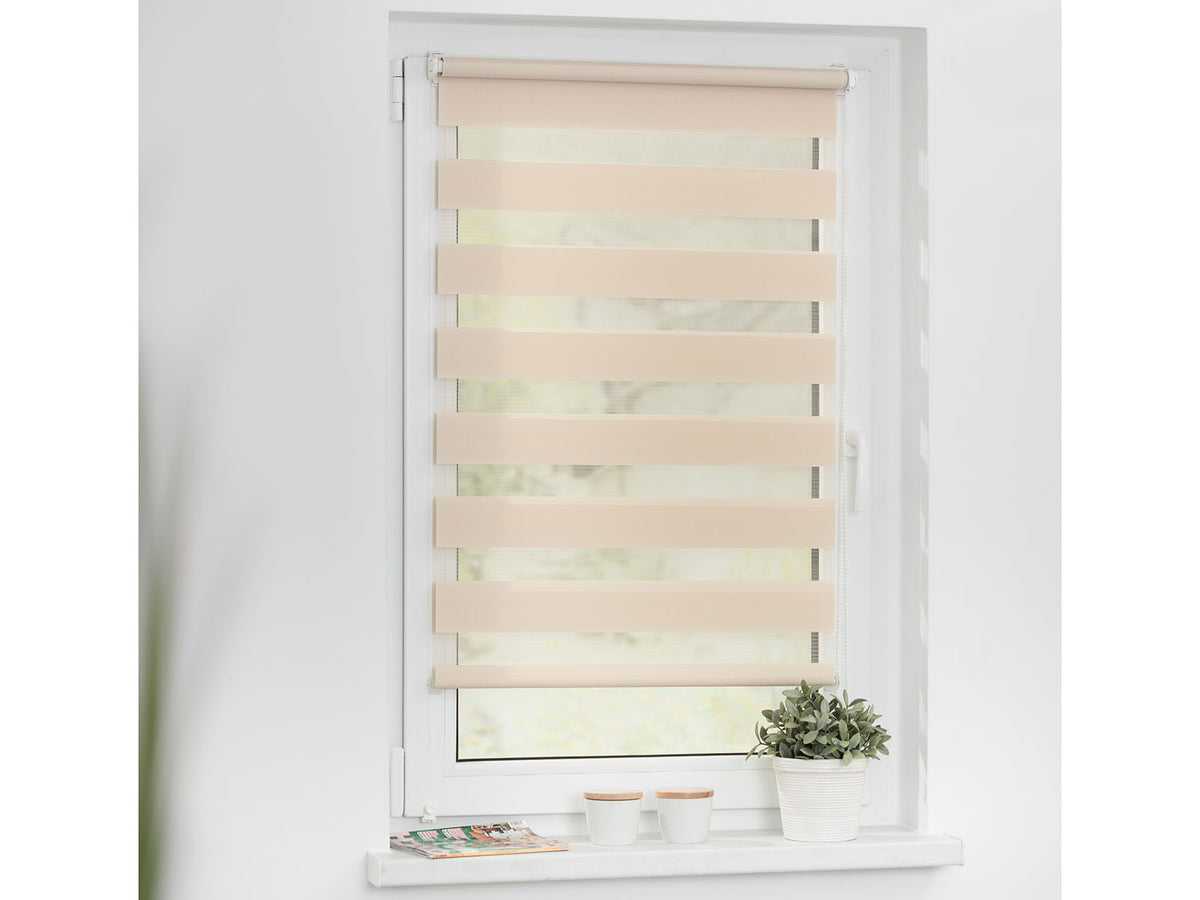 Store enrouleur Duo pour fenêtre, à partir de 45 x 150 cm