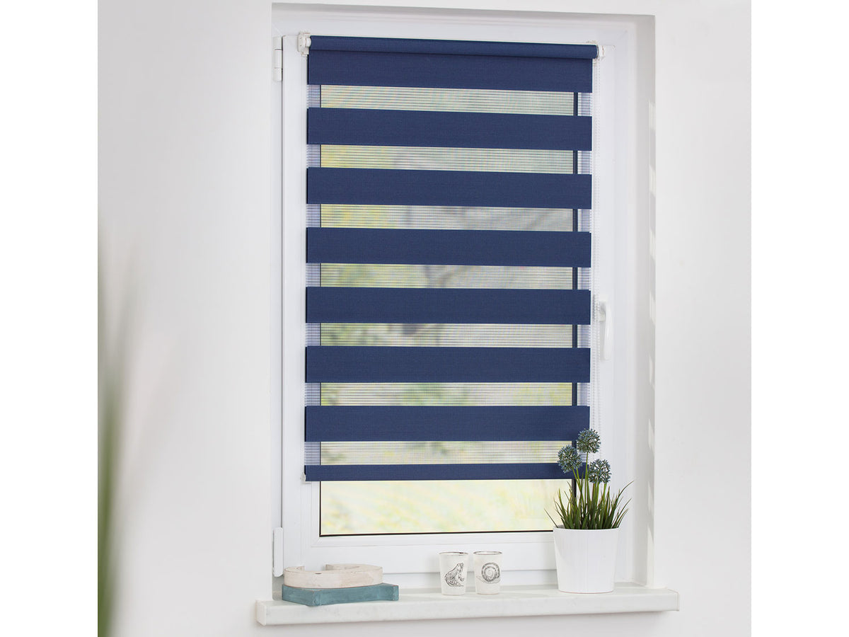 Store enrouleur Duo pour fenêtre, à partir de 45 x 150 cm
