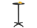 2 en 1 : Table de bistrot et mange-debout