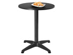 2 en 1 : Table de bistrot et mange-debout