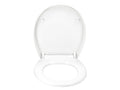 Abattant de WC en thermoplastique, avec fermeture en douceur