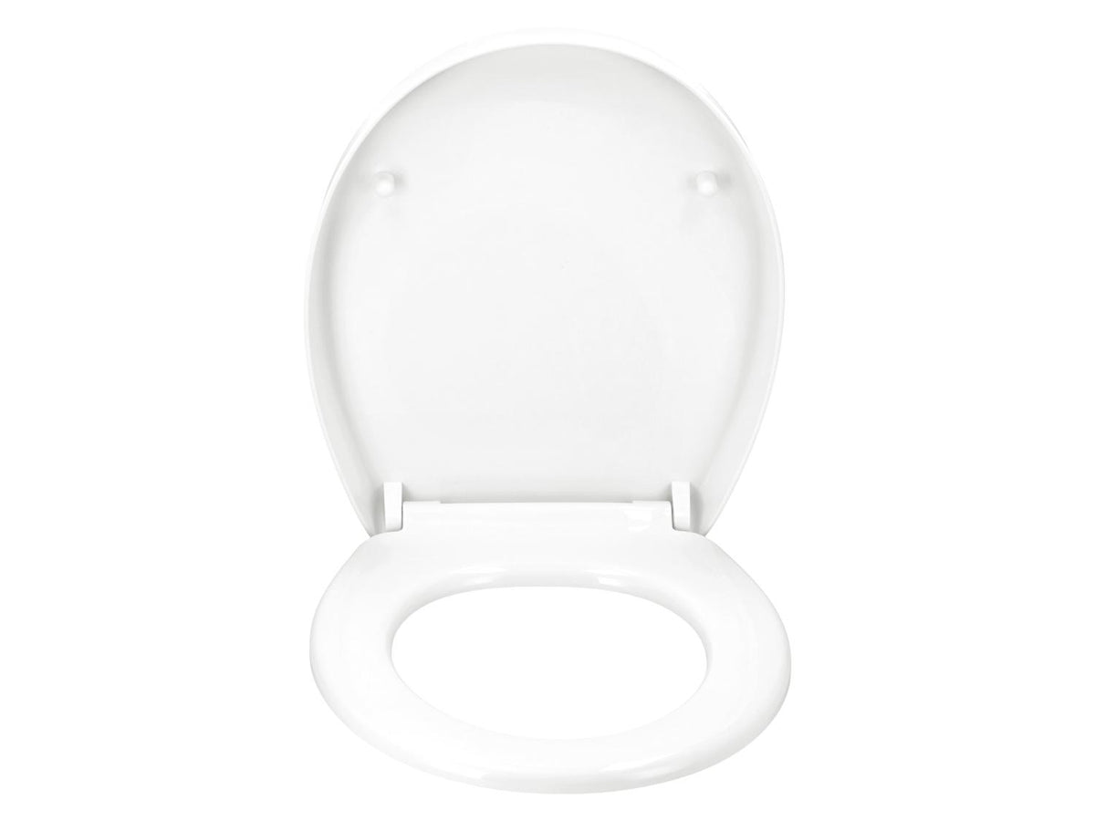 Abattant de WC en thermoplastique, avec fermeture en douceur