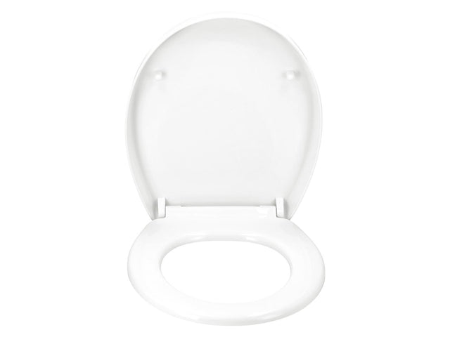 Abattant de WC en thermoplastique, avec fermeture en douceur