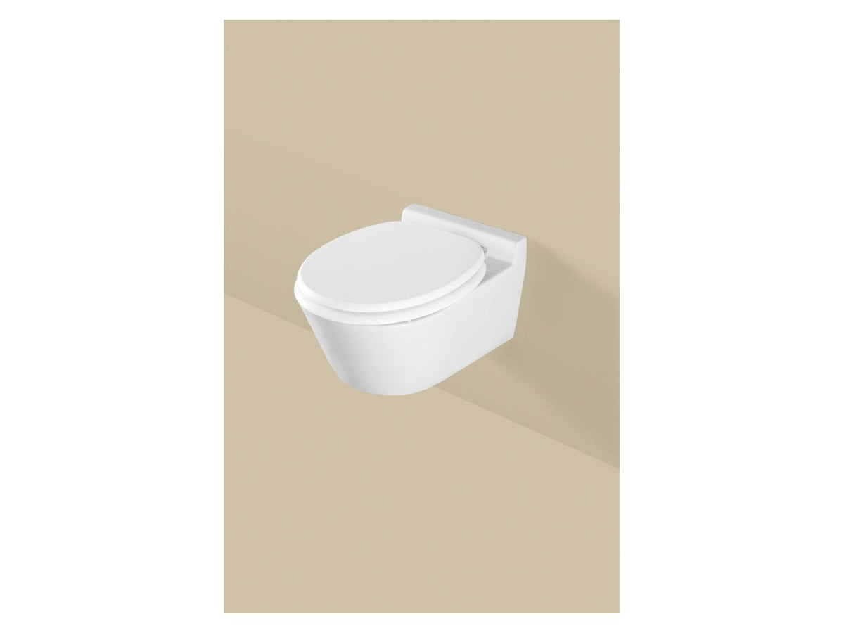 Abattant WC, avec fermeture en douceur