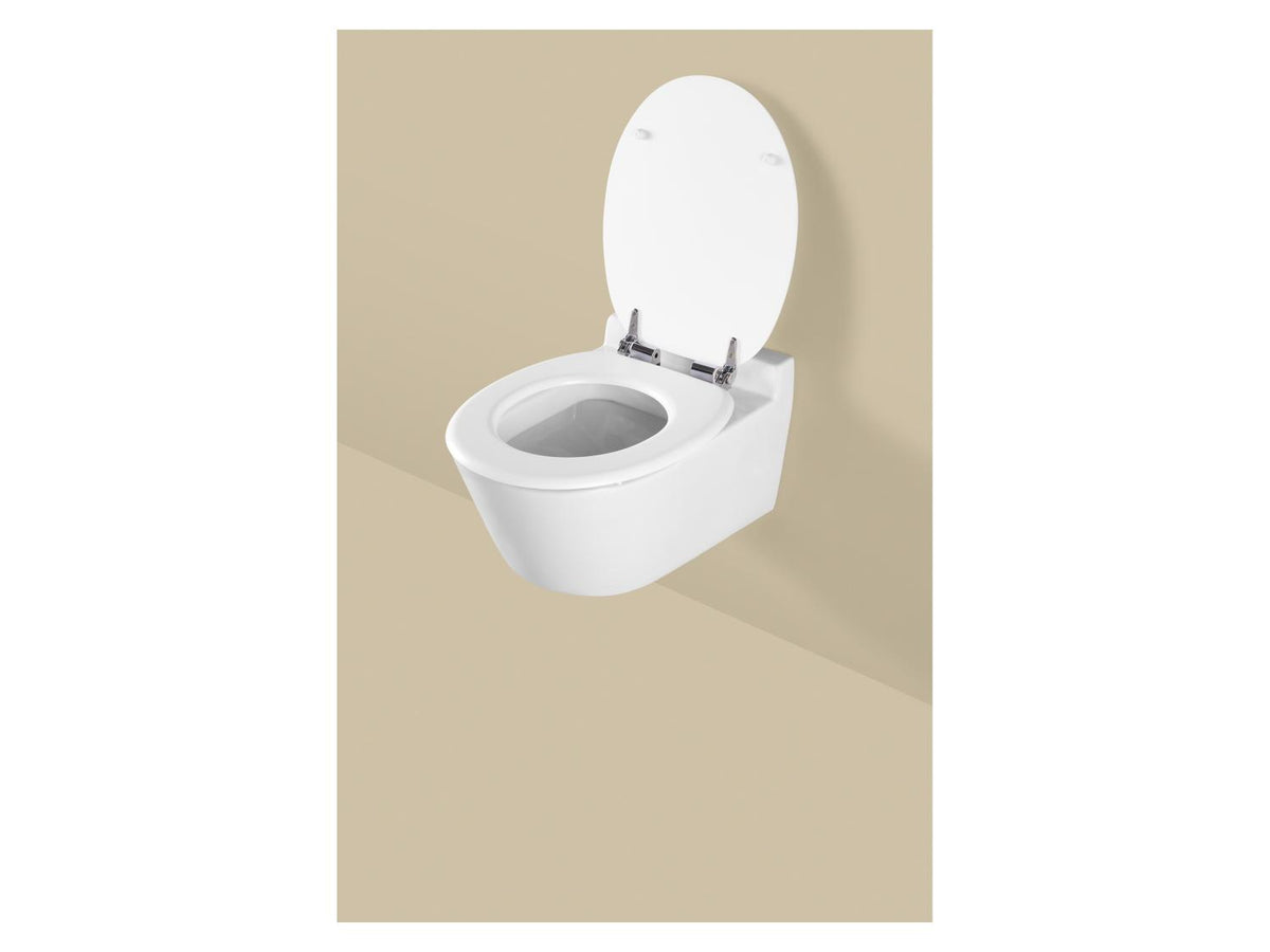 Abattant WC, avec fermeture en douceur