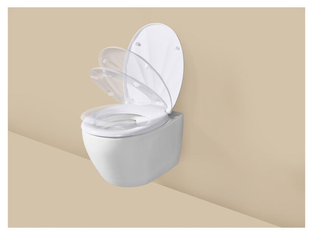 Abattant WC en Duroplast, avec fermeture en douceur