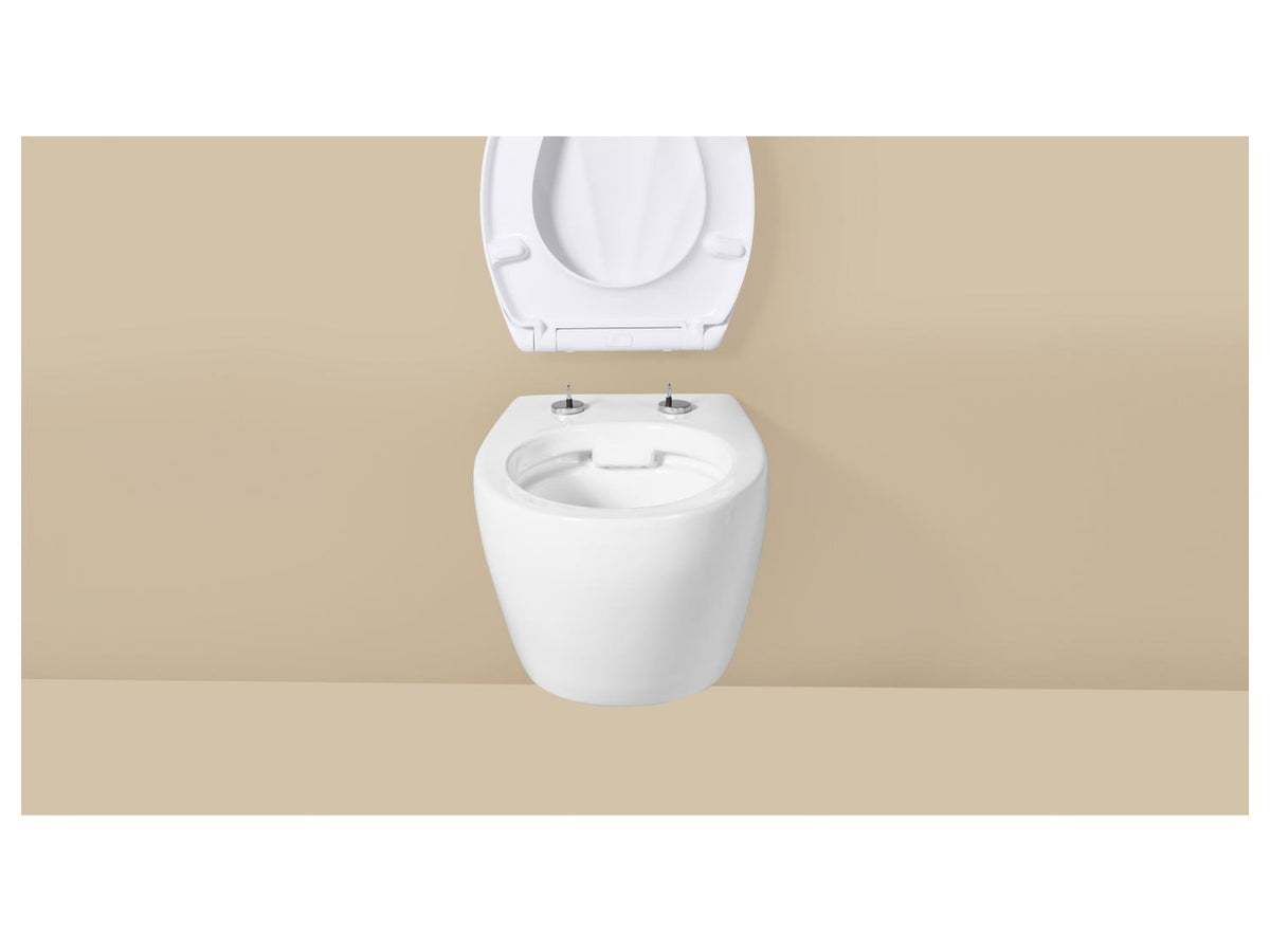 Abattant WC en Duroplast, avec fermeture en douceur