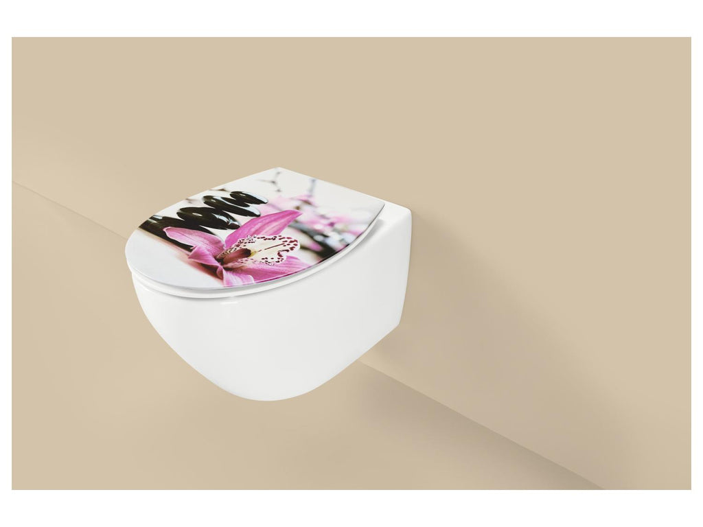 Abattant WC Premium, avec fermeture en douceur