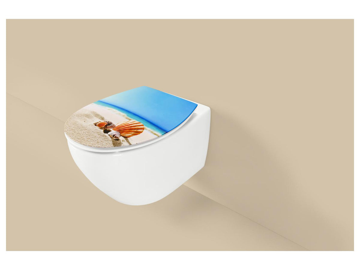 Abattant WC Premium, avec fermeture en douceur