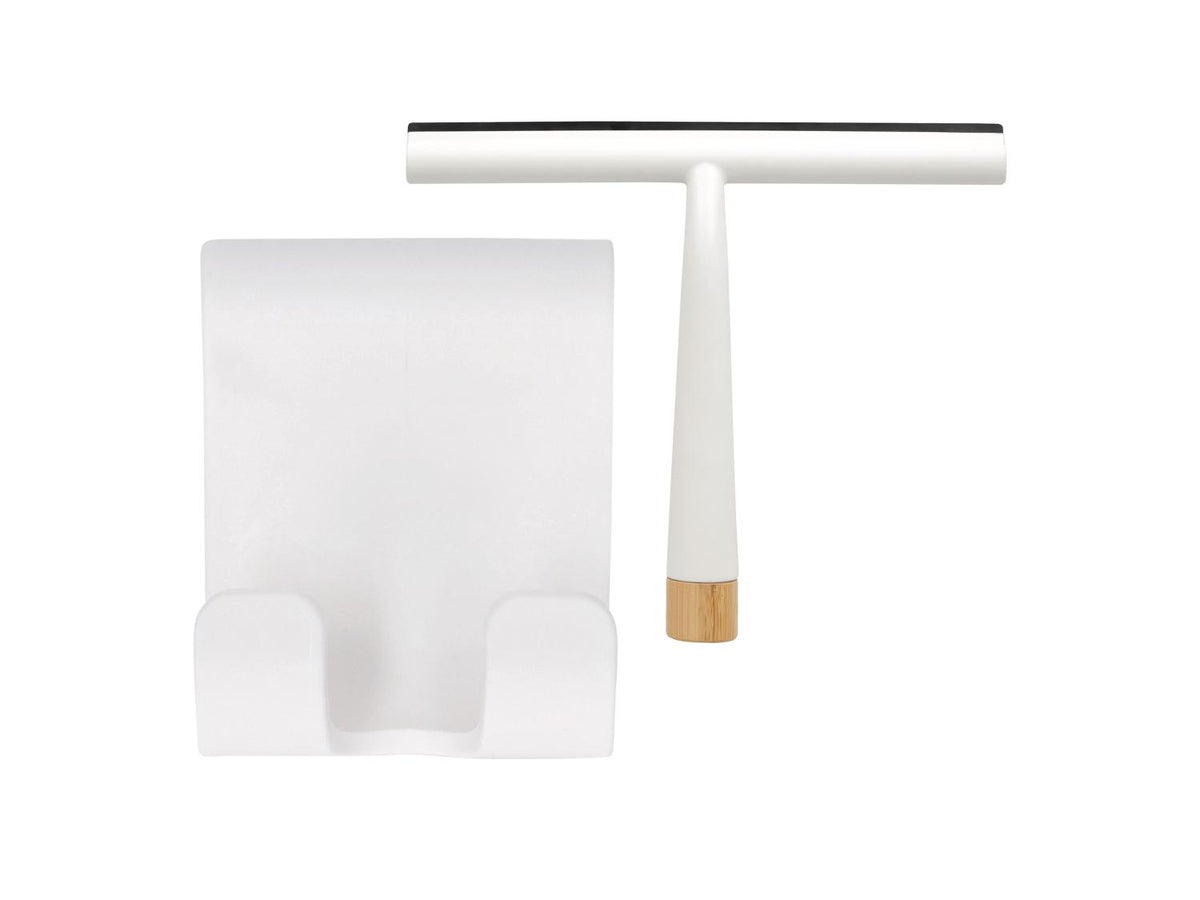 Accessoire de salle de bains en bambou