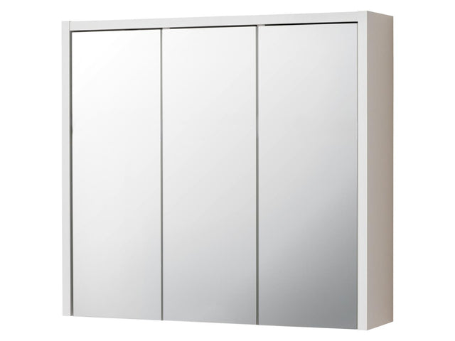 Armoire de toilette miroir Boston, 65 x 60 x 16,2 cm, blanc