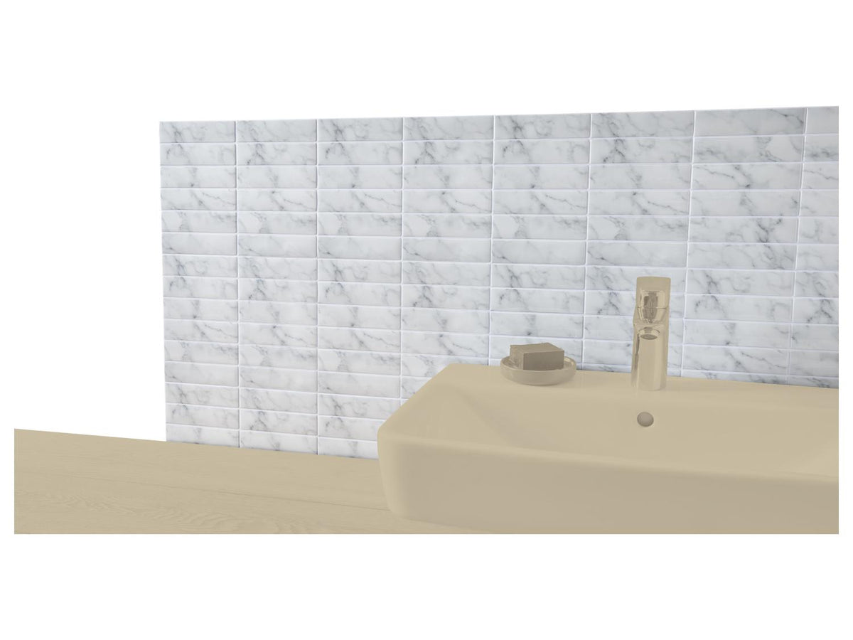 Carrelage adhésif mural décoratif, 10 pièces