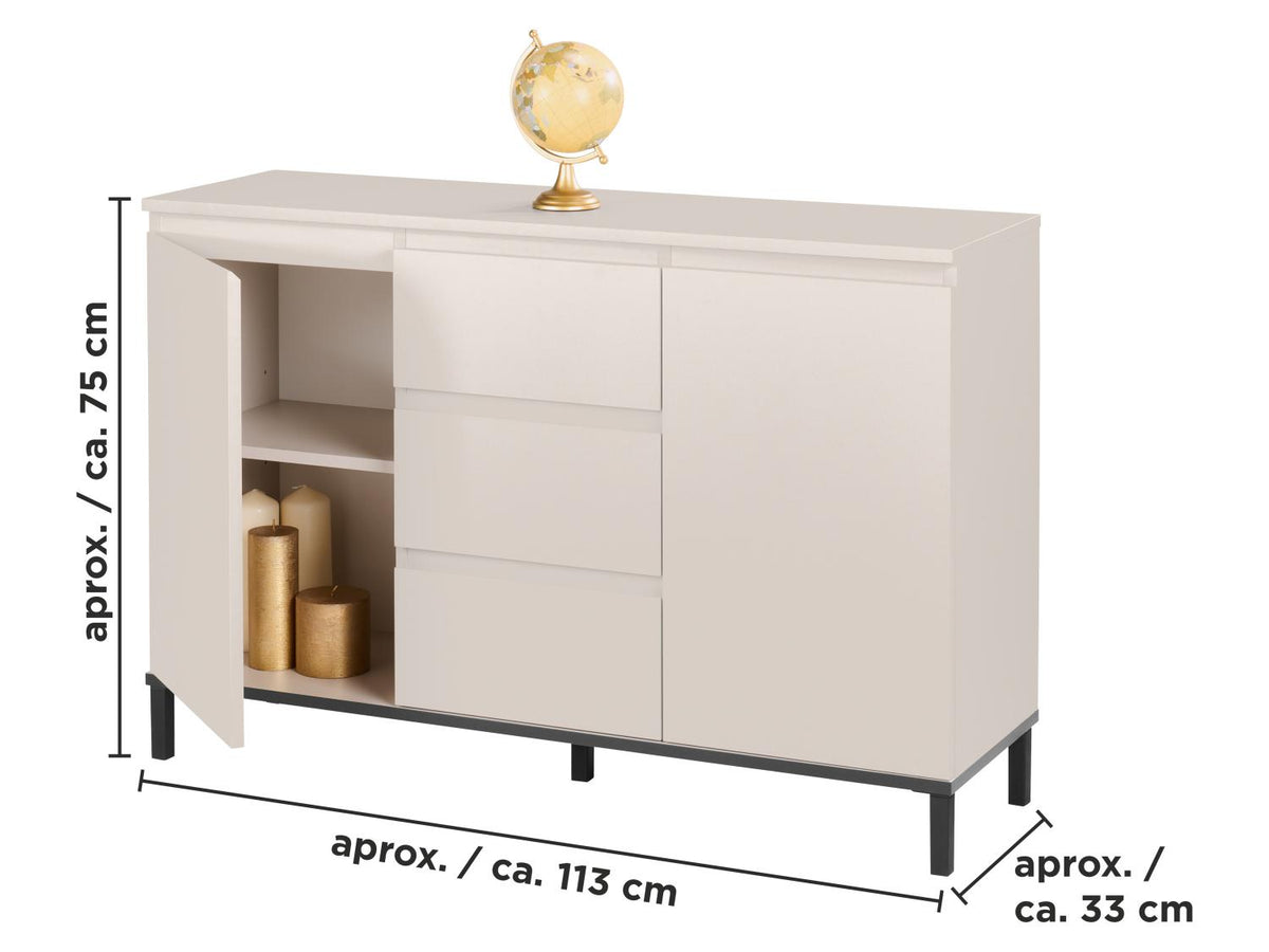 Commode, 113 x 75 x 33 cm