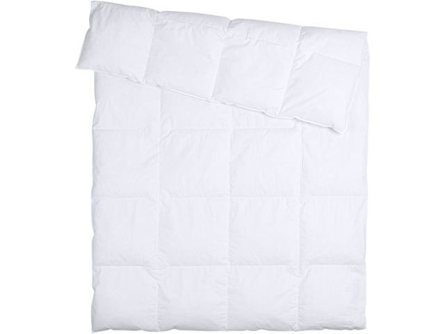Couette garnie de plumes et duvet, 140 x 200 cm
