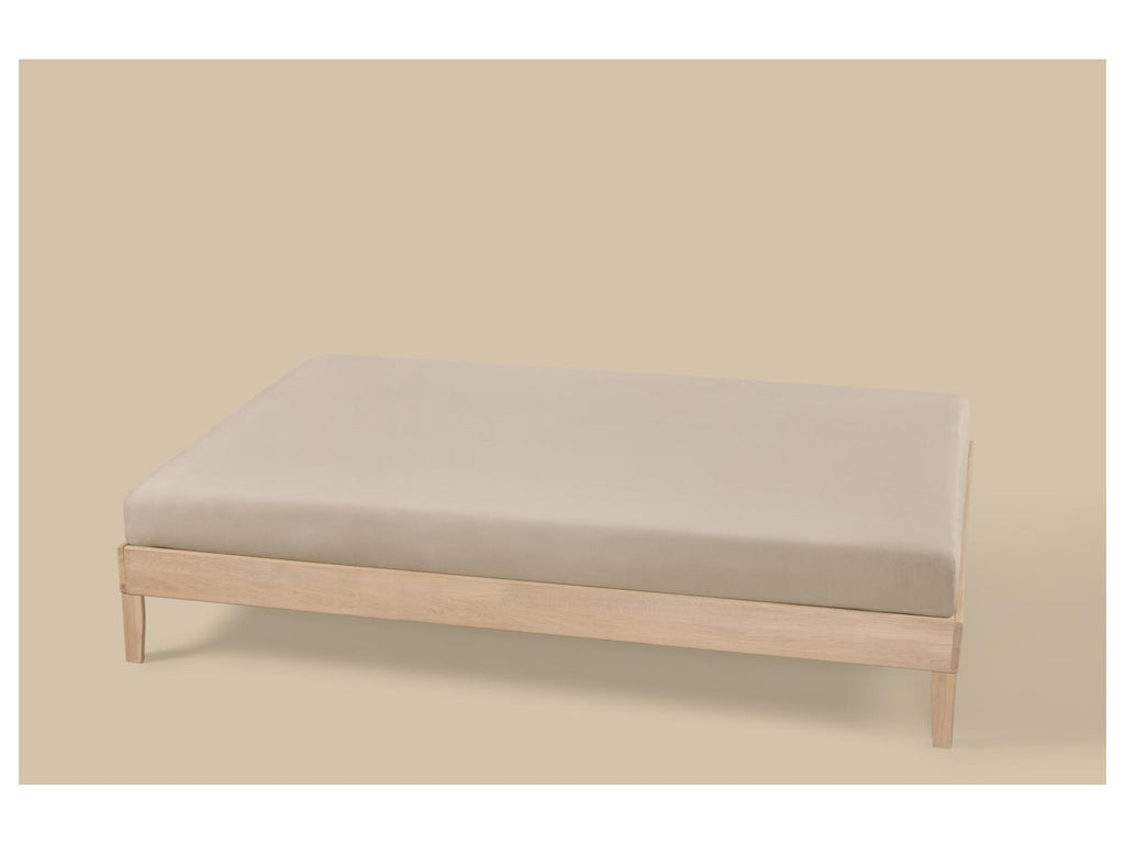 Drap-housse en flanelle de coton, 140-160 x 200 cm
