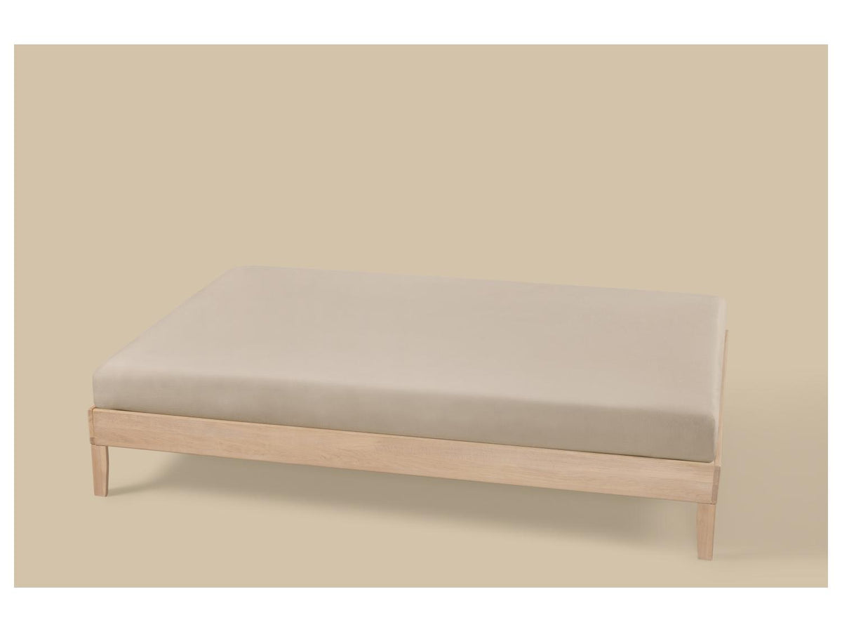 Drap-housse en flanelle de coton, 140-160 x 200 cm