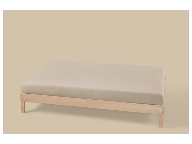 Drap-housse en flanelle de coton, 140-160 x 200 cm