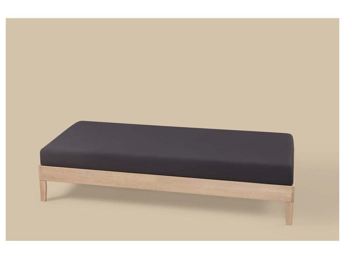 Drap-housse en flanelle fine, 90-100 x 200 cm