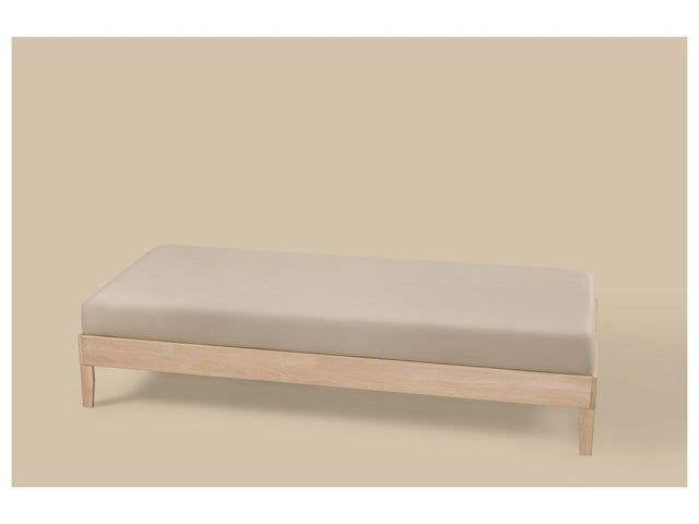 Drap-housse en flanelle fine, 90-100 x 200 cm