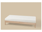 Drap-housse en flanelle fine, 90-100 x 200 cm