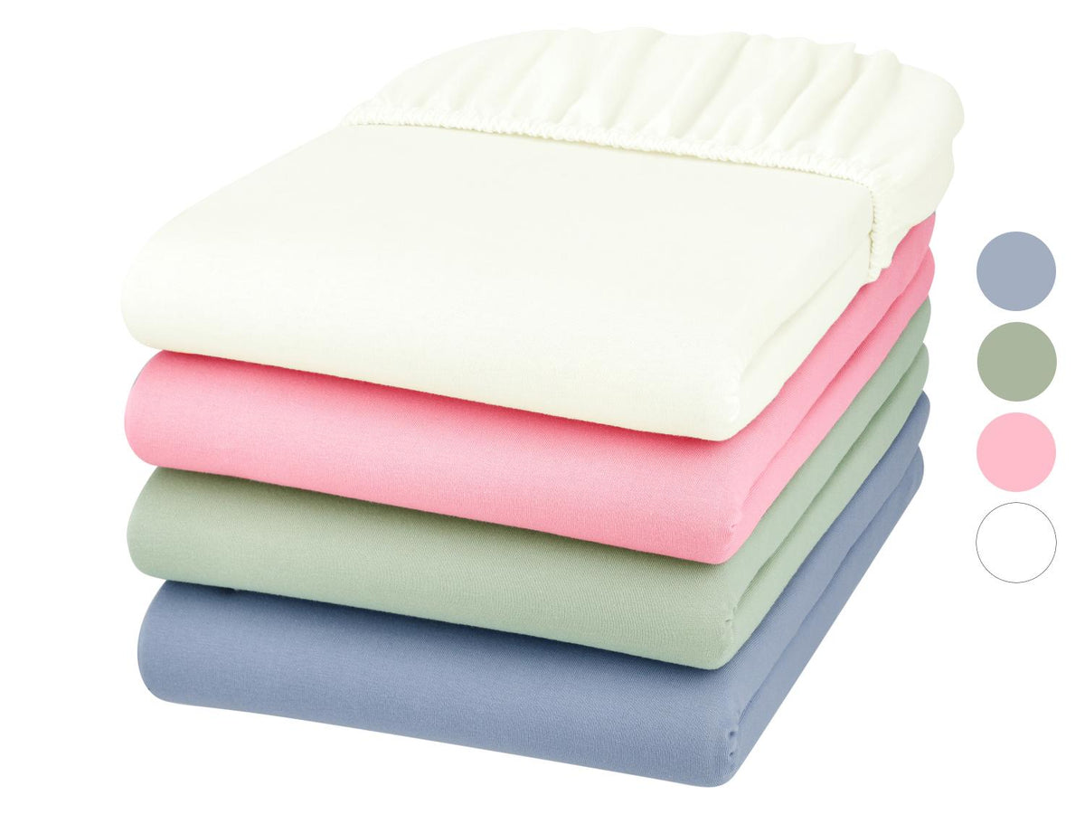 Drap-housse en jersey, 90-100 x 200 cm
