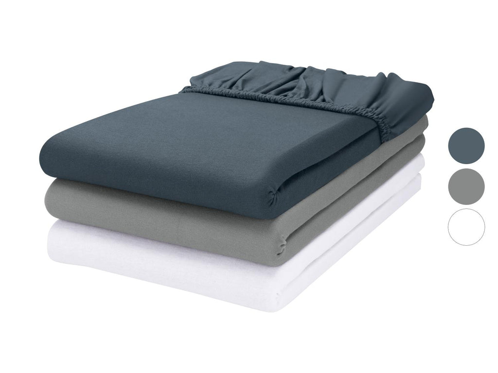 Drap-housse en jersey, 90-100 x 200 cm