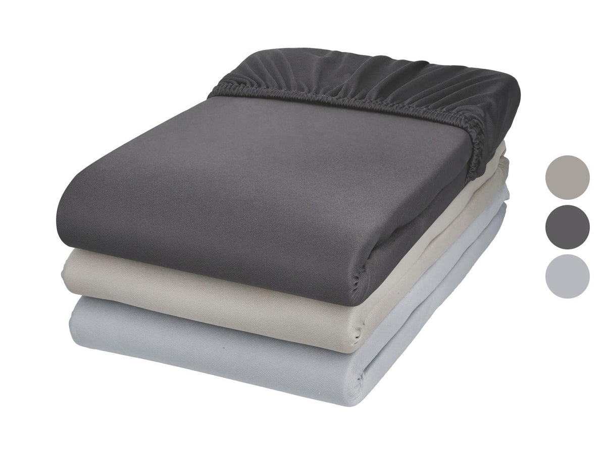 Drap-housse en jersey de microfibre, 140-160 x 200 cm