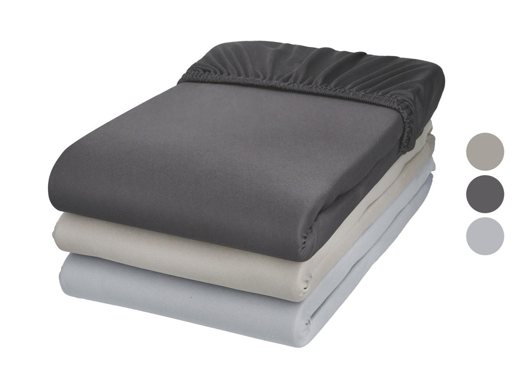 Drap-housse en jersey de microfibre, 180-200 x 200 cm