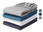 Drap-housse en jersey microfibre, 180-200 x 200 cm
