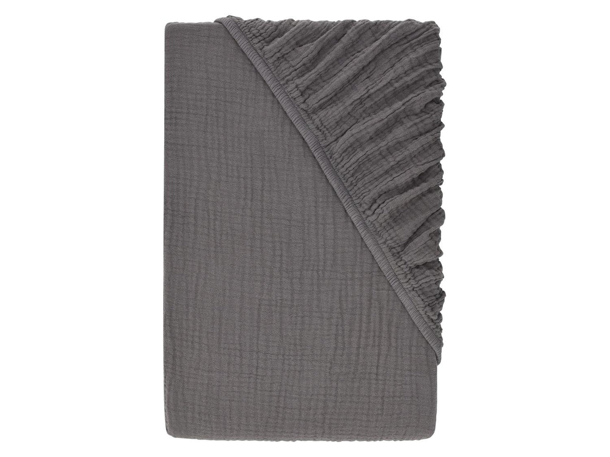 Drap-housse en mousseline, 140-160 x 200 cm
