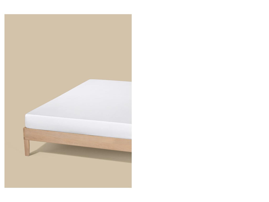 Drap-housse en satin, 180-200 x 200 cm